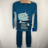 Size 5: Old Navy Blue Dinosaur 2pc PJs