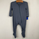 Size 3-6m: RRP Blue 1pc Footy PJs