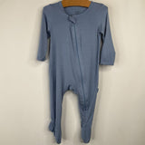 Size 3-6m: RRP Blue 1pc Footy PJs