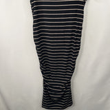 Size M: Kimi+Kai Black/White Striped Tank Dress