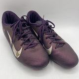 Size 5.5Y: Nike Mercurial Mbappe Purple Lace-Up Soccer Cleats