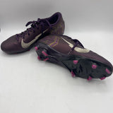Size 5.5Y: Nike Mercurial Mbappe Purple Lace-Up Soccer Cleats