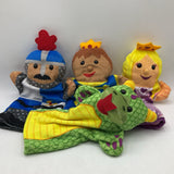 Melissa & Doug 4pc Plush Puppets