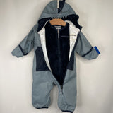Size 3-6m: Columbia Blue 3-in-1 Rain Suit