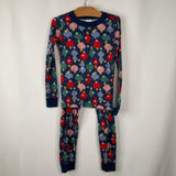Size 6 (120): Hanna Andersson Ornament Holiday Long Sleeve 2pc Pj