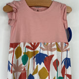 Size 3-6m: Tea Pink Floral Romper