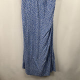 Size 6: Seraphine Blue/White Dots Dress