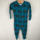 Size 6-12m (70): Hanna Andersson Blue Spider 1pc PJs