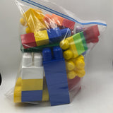 2 Gallon Bag Of Assorted Mega Blocks