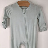 Size NB: Kyte Blue 1pc Footy PJs