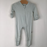 Size NB: Kyte Blue 1pc Footy PJs