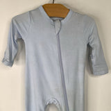 Size NB: Kyte Blue 1pc Footy PJs