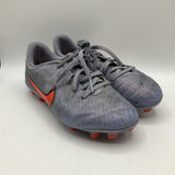 Size 4Y: Nike Purple/Orange Lace-Up Soccer Cleats