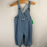 Size 18m: Oshkosh B'Gosh Blue Denim Overalls