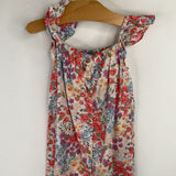 Size 12m: H&M White/Colorful Floral Romper