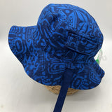 Size 1-3: REI Blue Patterned Sun Hat
