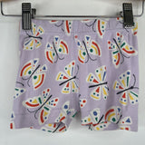 Size 3 (90): Hanna Andersson Purple Butterfly Print 2pc Shorty PJs