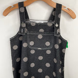 Size 8: Throwing Tiny Fits Black/Grey Spotted Tank Dress