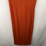 Size XS: Motherhood Orange Short Sleeve Dress