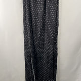 Size S: Hatch Black w/ White Pattern Sleeveless Dress