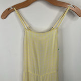 Size 10-12: Nordstrom Yellow Tank Romper