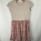 Size 12: Gap Grey/Multi Floral Cap Sleeve Dress