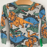 Size 4: Jurassic World Colorful Dinosaurs 2pc PJs