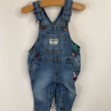 Size 3m: Osh Kosh BGosh Blue Floral Overalls