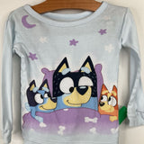 Size 4: Bluey Blue 2pc PJs