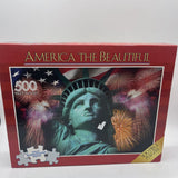 America The Beautiful 500pc Puzzle AS IS