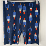 Size 10 (140): Hanna Andersson Blue Popsicle 2pc Shorty PJs