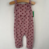 Size 6-12m: Kate Quinn Pink Hearts Tank Romper
