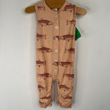 Size 0-3m: Kate Quinn Orange Fish Tank Romper