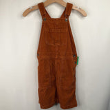 Size 9-10: Uni Qlo Brown Corduroy Overall Dress