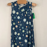 Size L: Quince Blue Space Print Sleepsack