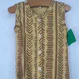 Size 6-12m: Kate Quinn Yellow Patterned Tank Romper