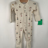 Size NB: Hanna Andersson Disney Creme Winnie The Pooh Print 1pc PJs