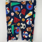 Size 14-16 (160): Hanna Andersson Blue Sports Print 2pc Shorty PJs
