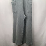 Size 8-9: Cache Coeur Blue Waffle Textured Cozy Tank Romper