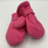 Size XS: Pink Fleece Mittens
