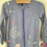 Size 9-12m: Tea Purple Celestial Long Sleeve Footy PJs