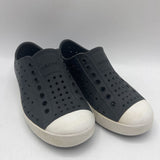 Size 11: Natives Black Perforated Shoes