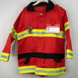 Size 3-4: Melissa & Doug Red Fire Chief 2pc Costume