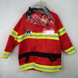 Size 3-4: Melissa & Doug Red Fire Chief 2pc Costume