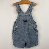 Size 12m: Osh Kosh B'Gosh Blue Striped Shortalls