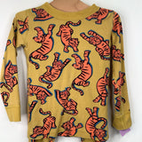 Size 4 (100): Hanna Andersson Pink/Red Hearts 2pc PJs REDUCED