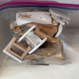 Hearth & Hand Wooden Magnolia Doll House w/Acessories (retails $180 )