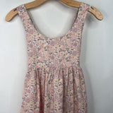 Size 12: Early Sunday Pink Floral Tank Dress