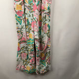Size 7: Cat & Jack White/Multicolor Floral Romper