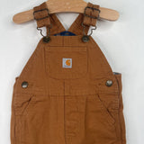 Size 6m: Carhartt Brown Lined Overalls